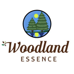 Woodland-logo-with-trees-floating