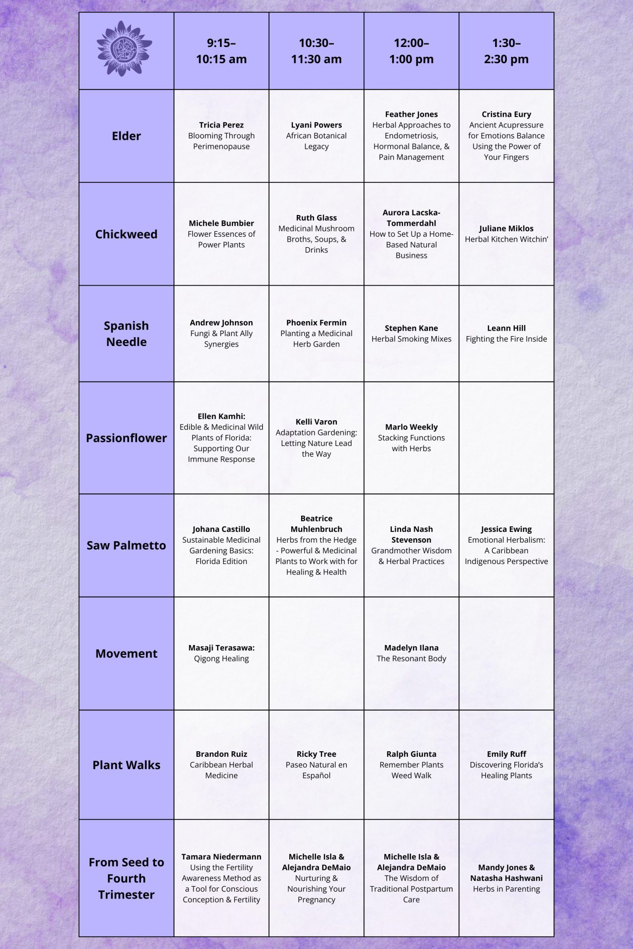 2025 FHC Class Schedule (3)